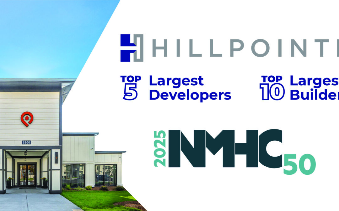 Hillpointe Ranked #4 & #6 in the 2025 NMHC Rankings