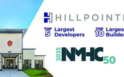 Hillpointe Ranked #4 & #6 in the 2025 NMHC Rankings